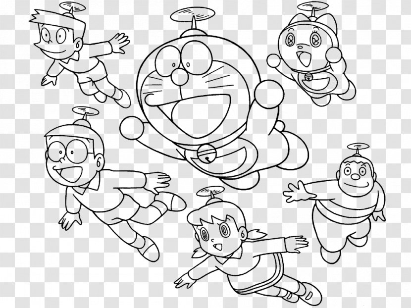 How to Draw Doraemon and Dorami  Drawing for Kids  YouTube