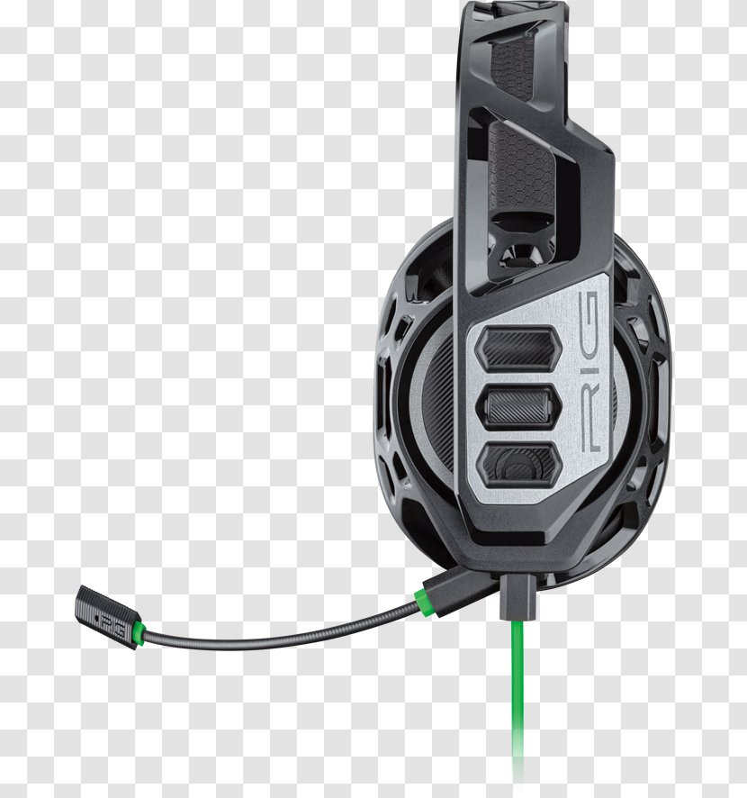 Plantronics Gaming Headset RIG 100HS 100HX For Xbox One Microphone Video Games - Electronic Device - Hx Transparent PNG