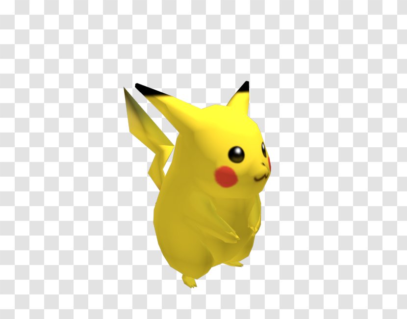 Pokémon Stadium 2 Snap Yellow Pikachu - Material Transparent PNG