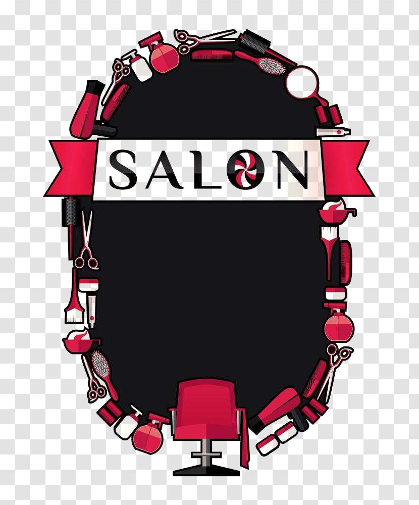 Hairdresser Beauty Parlour - Vector Salon Hair Transparent PNG
