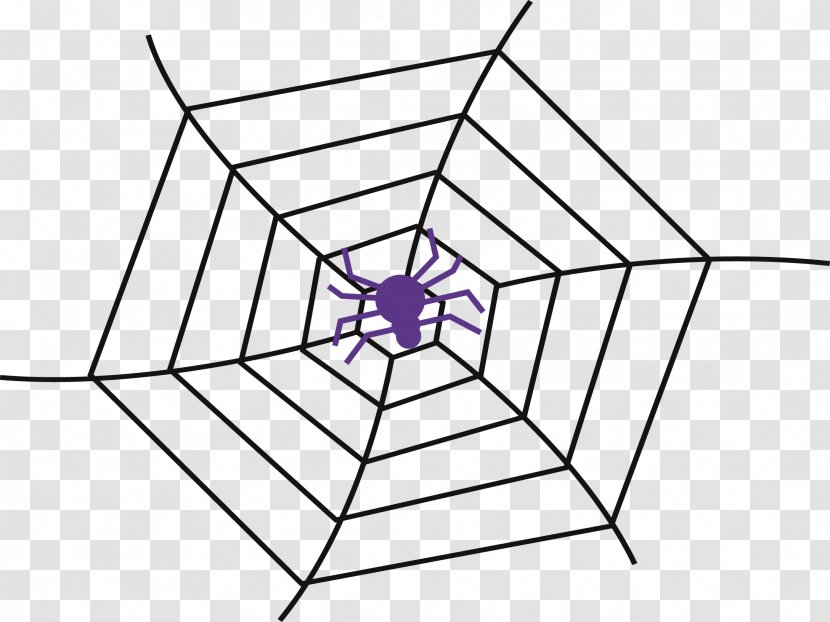 Halloween Spider Web - Symmetry - Triangle Diagram Transparent PNG