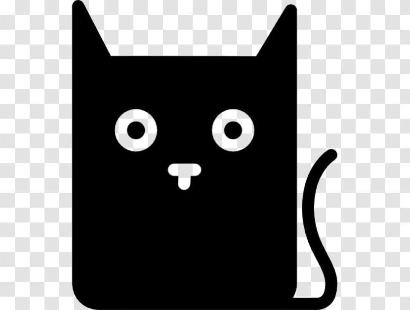 Black Cat Kitten Silhouette - Snout Transparent PNG