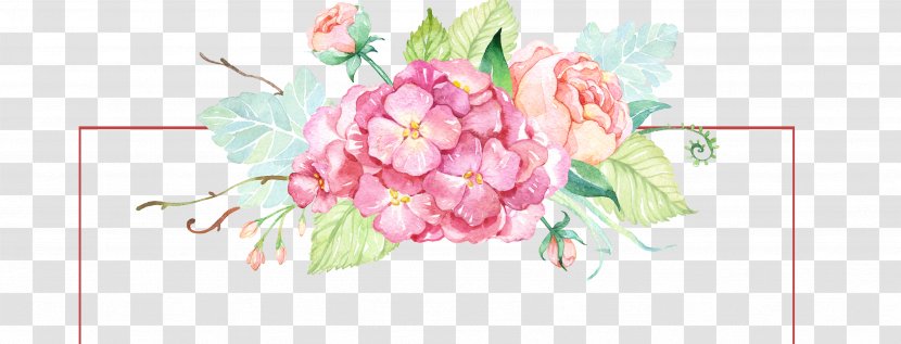 Watercolour Flowers Watercolor Painting Image Transparent PNG
