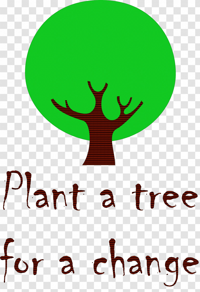 Plant A Tree For A Change Arbor Day Transparent PNG