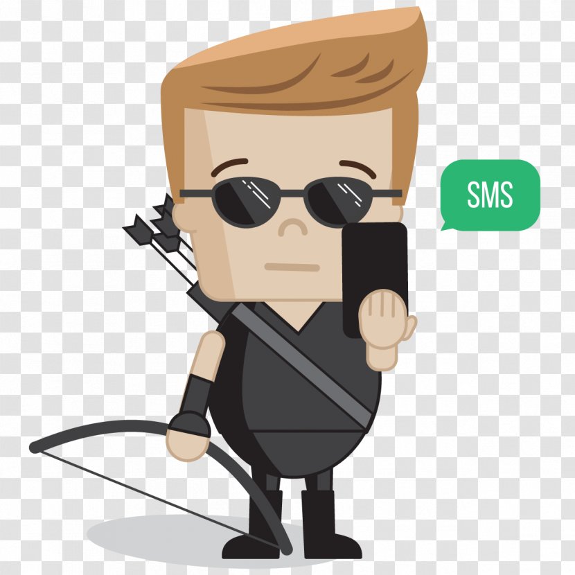 Clint Barton Vision Customer Service Clip Art - Hawkeye Transparent PNG