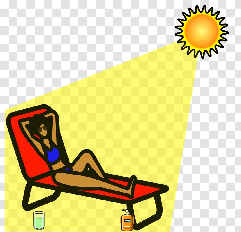 Cartoon Garden Furniture Clip Art - Line Transparent PNG