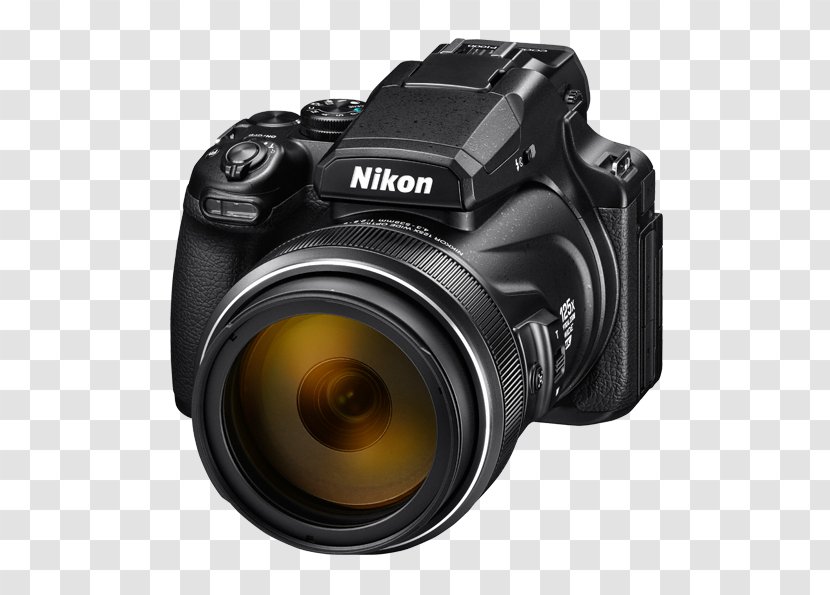 Digital SLR Nikon Coolpix P900 Zoom Lens Point-and-shoot Camera - Reflex Transparent PNG