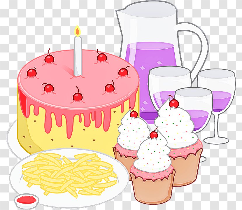 Birthday Candle - Baking Cup - Food Dessert Transparent PNG