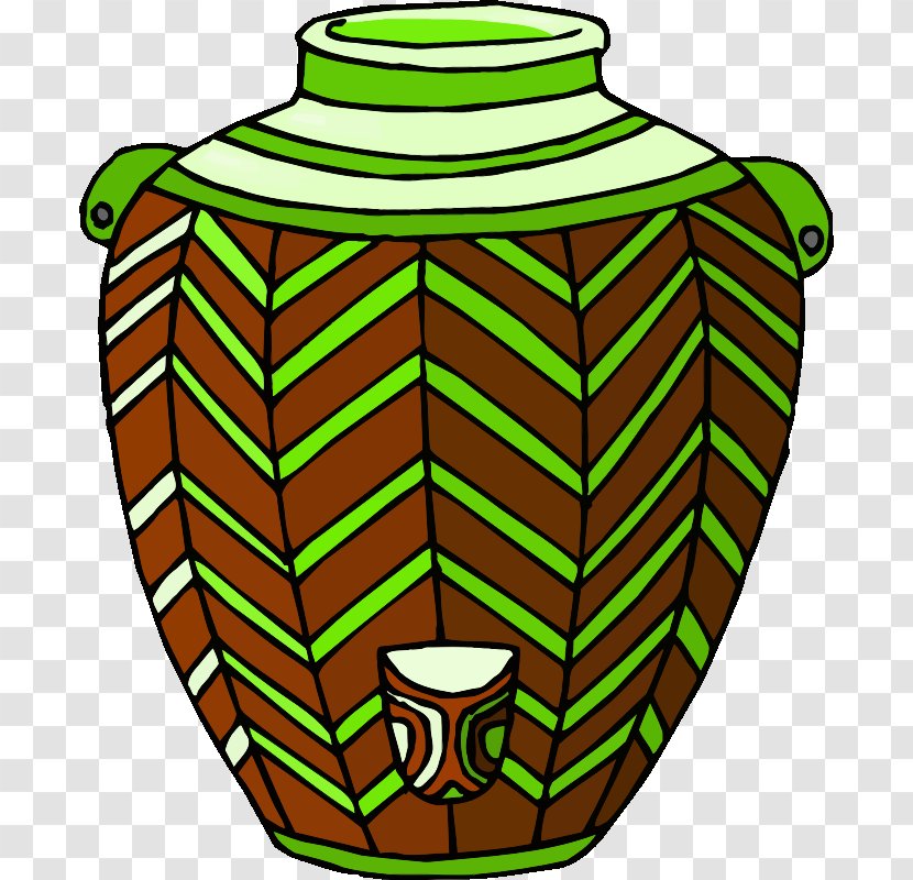 Green Drawing Clip Art - Cartoon - Vase Transparent PNG