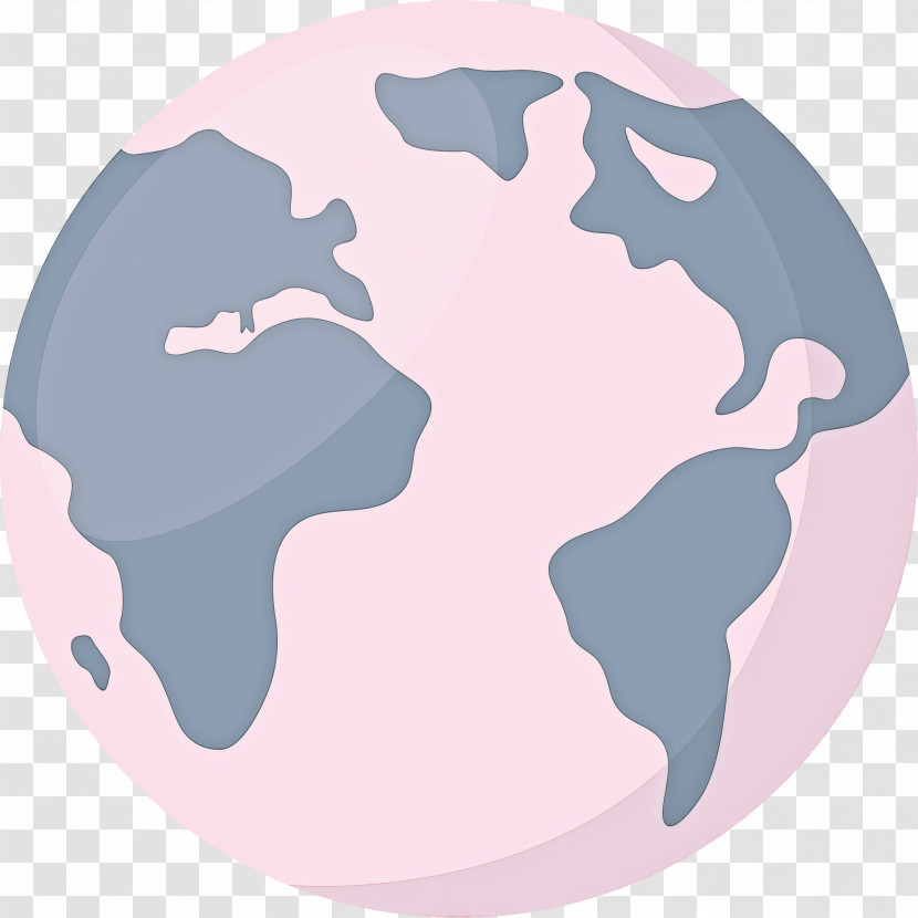 Watercolor Painting Ink Cartoon Globe Silhouette Transparent PNG