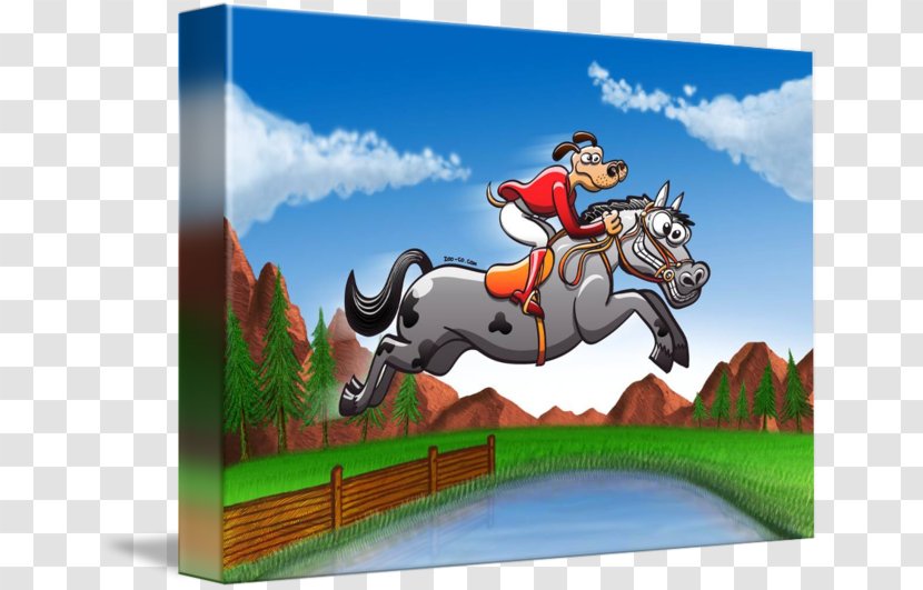 Horse Paper Post Cards Dog Equestrian Transparent PNG