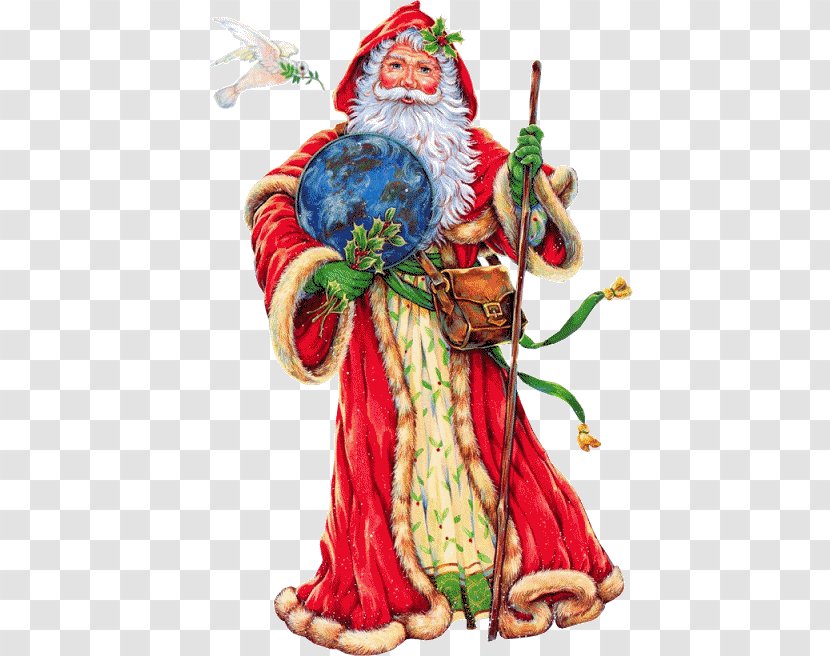 Santa Claus Christmas Ded Moroz - Holiday Transparent PNG