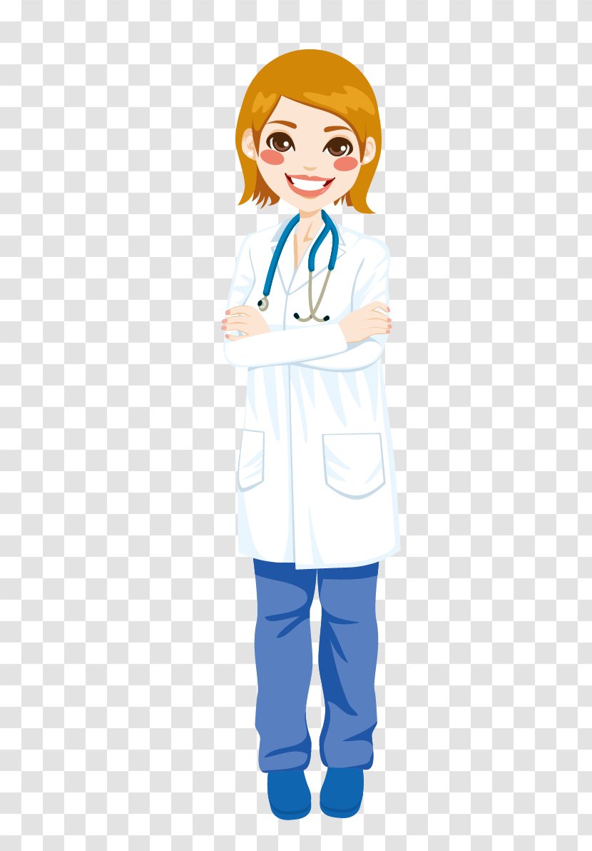 Physician Cartoon - Flower - Doctors Transparent PNG