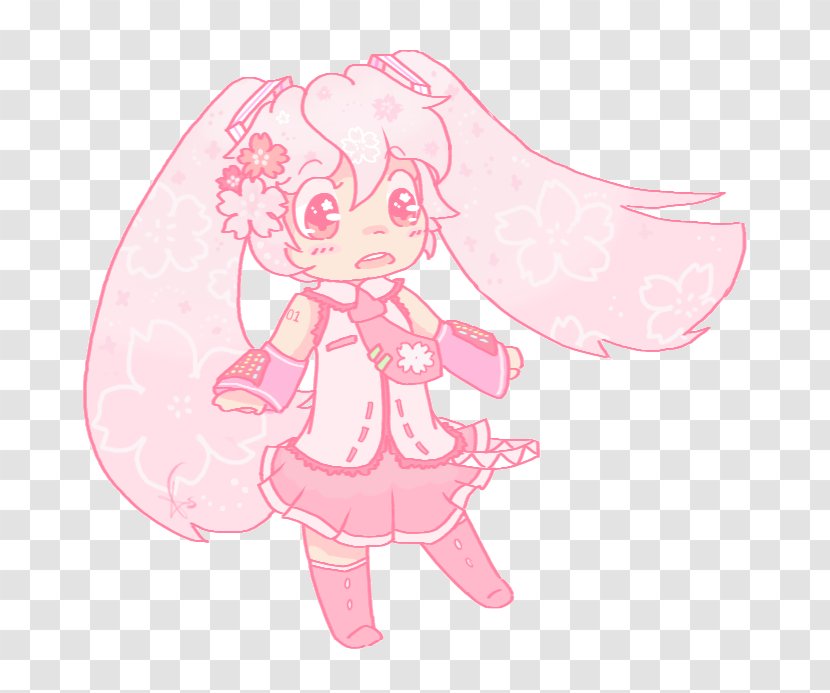 Cherry Blossom Art Drawing - Heart Transparent PNG