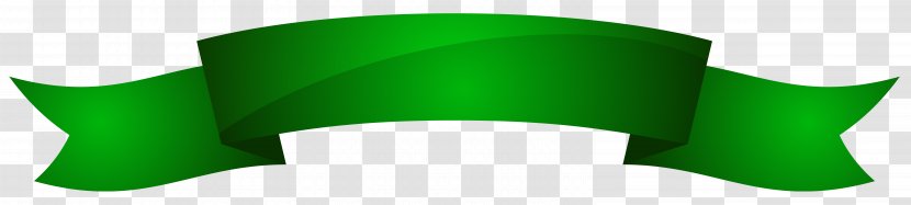 Green Ribbon Color - Product - Banner Clipart Image Transparent PNG