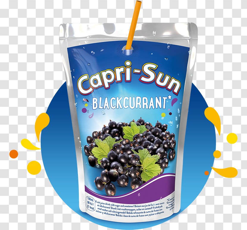 Orange Juice Fizzy Drinks Capri Sun - Sugar Transparent PNG