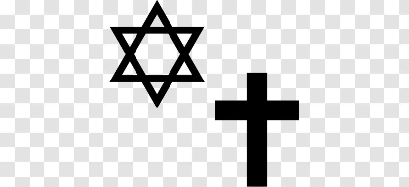 Star Of David Jewish Symbolism Magen Adom Judaism - Monochrome Transparent PNG