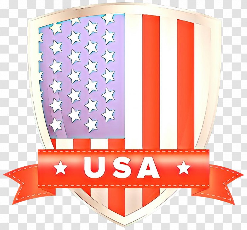 Fourth Of July Background - Happy 4th - Logo Flag Transparent PNG