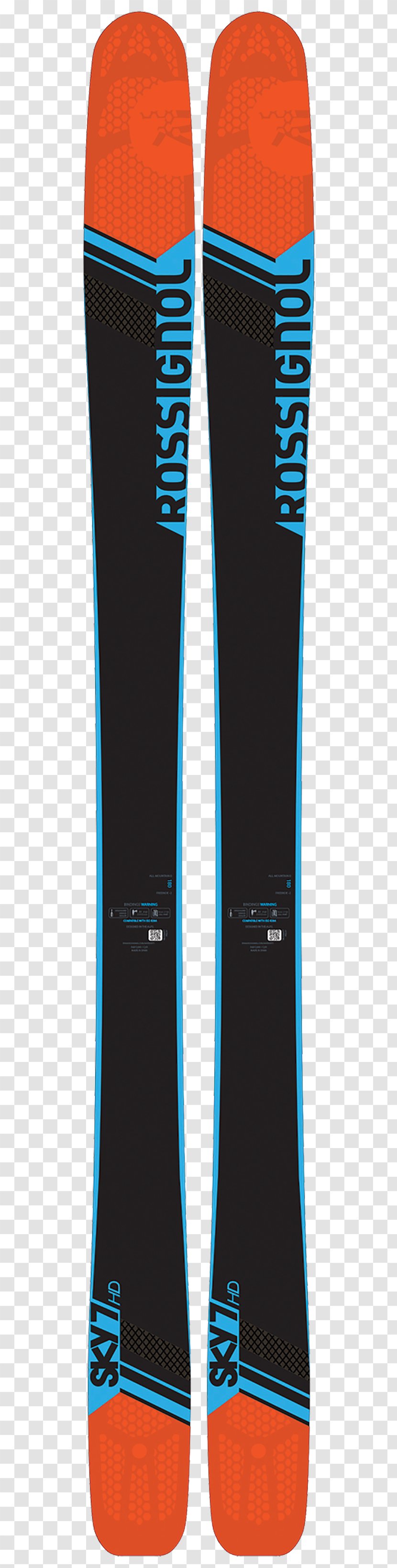 Rossignol Sky 7 HD (2017) Skiing Skis Transparent PNG