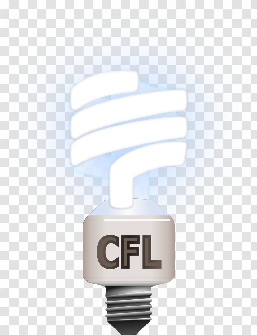 Compact Fluorescent Lamp Incandescent Light Bulb Fluorescence - Energy Transparent PNG