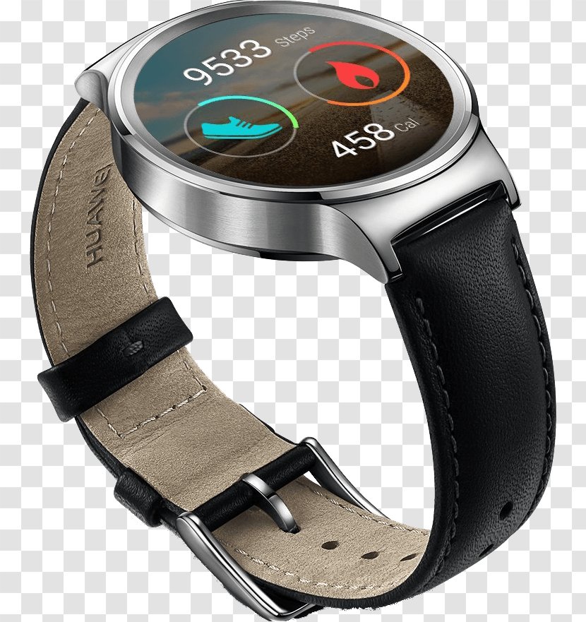 Huawei Watch 2 Smartwatch Strap - Steel - DeLorean Speedometer Transparent PNG