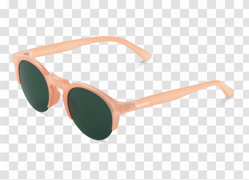 Goggles Sunglasses MR. BOHO - Vision Care - HeadquartersPeach And Mint Transparent PNG