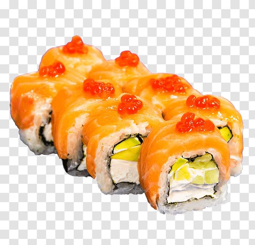 California Roll Sushi Makizushi Smoked Salmon Delivery - Share Transparent PNG