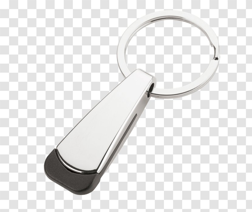 Silver Key Chains - Computer Hardware - Keychain Shape Vector Transparent PNG