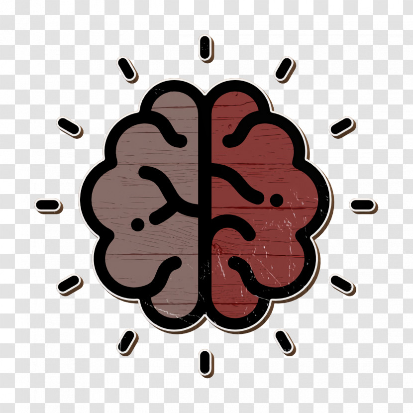 Design Thinking Icon Brain Icon Transparent PNG