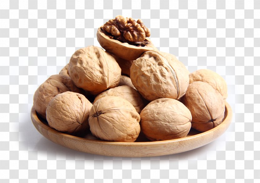 Walnut Mooncake Pecan Dried Fruit - Hazelnut - Full Transparent PNG