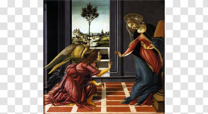 Cestello Annunciation Adoration Of The Magi Madonna Magnificat - Art - Painting Transparent PNG