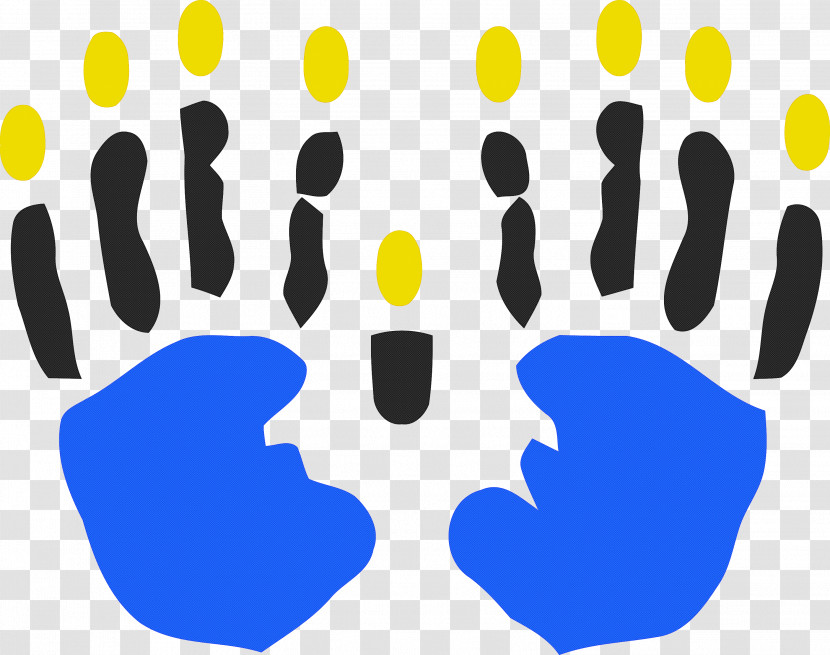 Candle Hanukkah Happy Hanukkah Transparent PNG