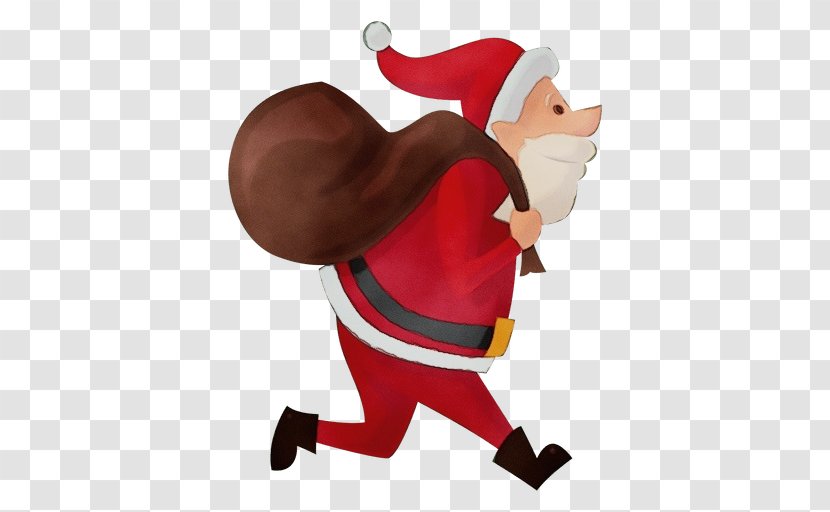 Santa Claus - Fictional Character - Figurine Mascot Transparent PNG