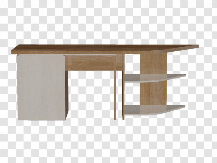 Table Line Angle Desk - Furniture Transparent PNG