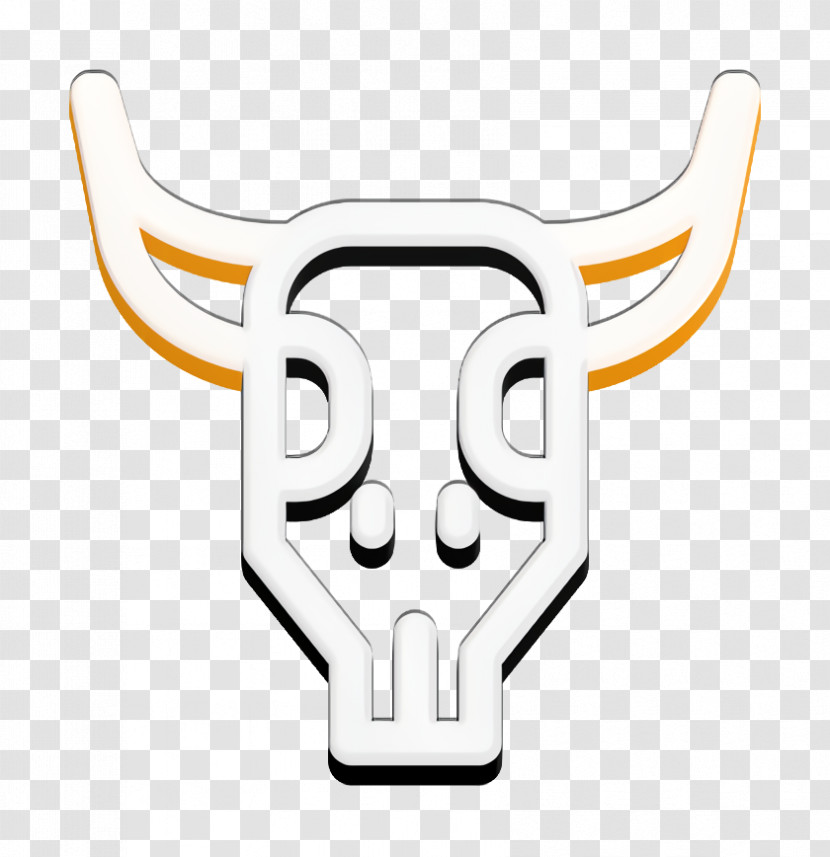 Western Icon Skull Icon Transparent PNG