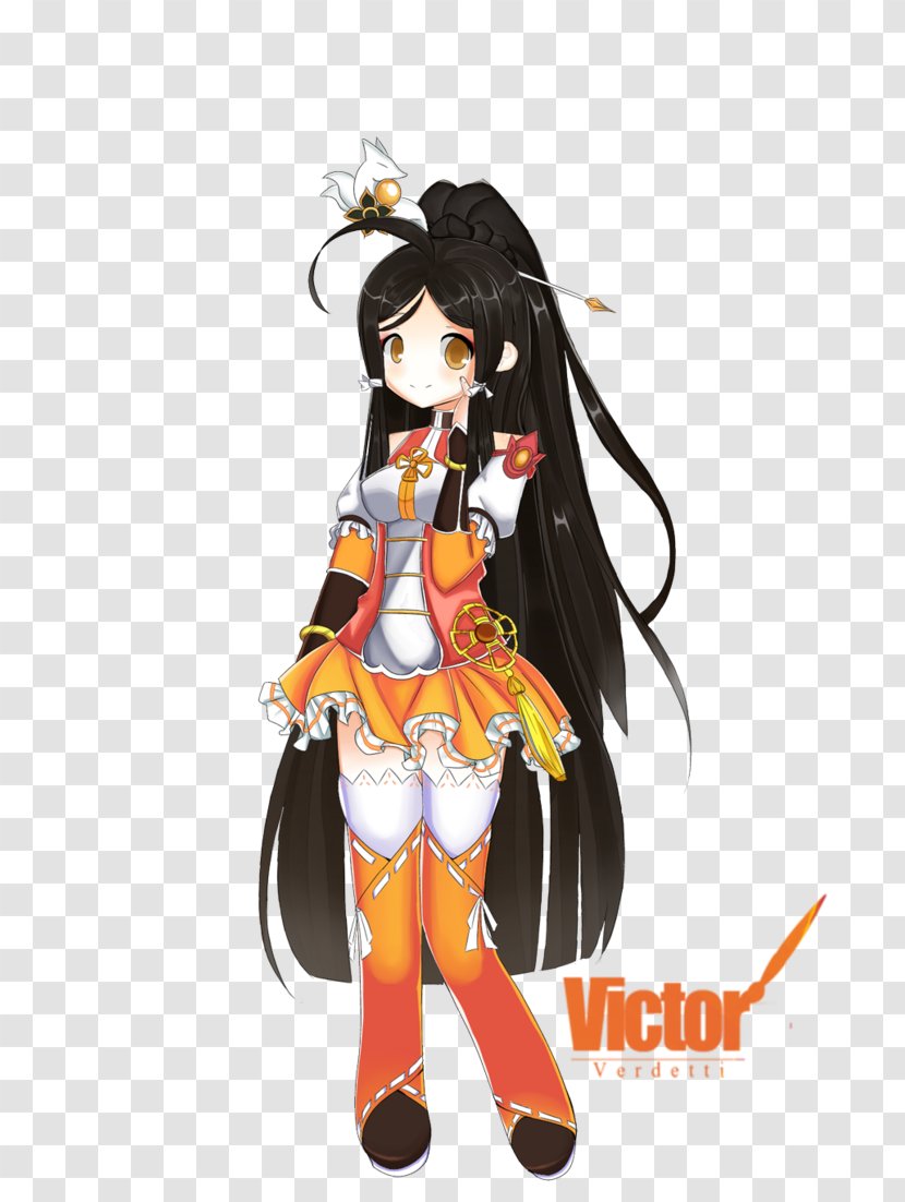 Elsword Drawing Download Imageboard - Flower - Little Devil Transparent PNG