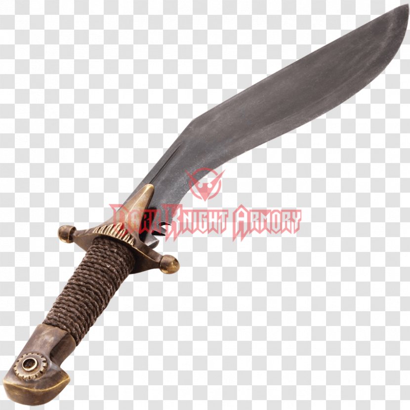 Bowie Knife Hunting & Survival Knives Dagger Blade - Cold Weapon Transparent PNG
