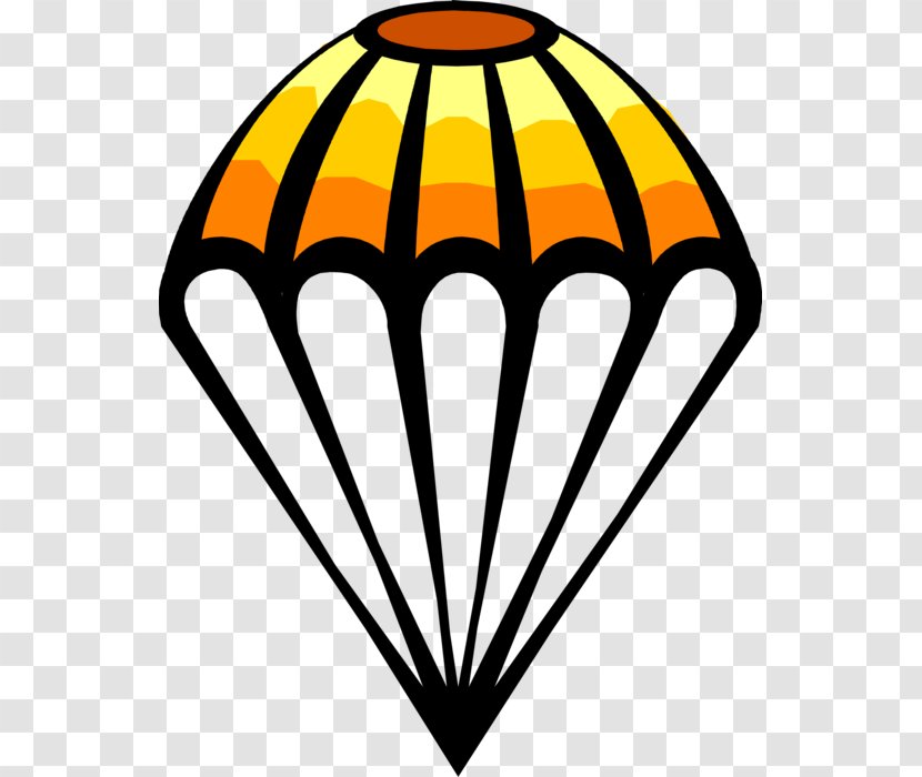 Parachute Clip Art Vector Graphics Image Illustration - Parachuting Transparent PNG