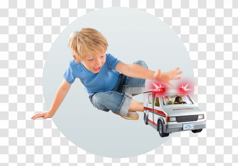 Playmobil Ambulance Toy Stretcher Rescue - Patient Transparent PNG