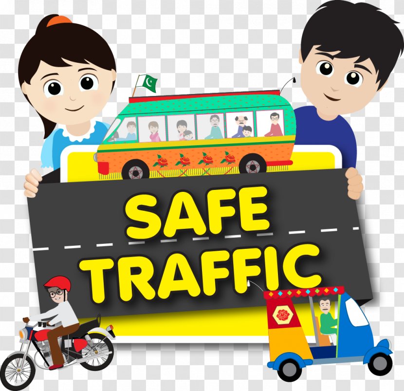 Road Traffic Safety Vehicle - Cartoon Transparent PNG