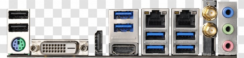 Intel LGA 1151 Mini-ITX ASRock H270M-ITX/ac Motherboard Transparent PNG