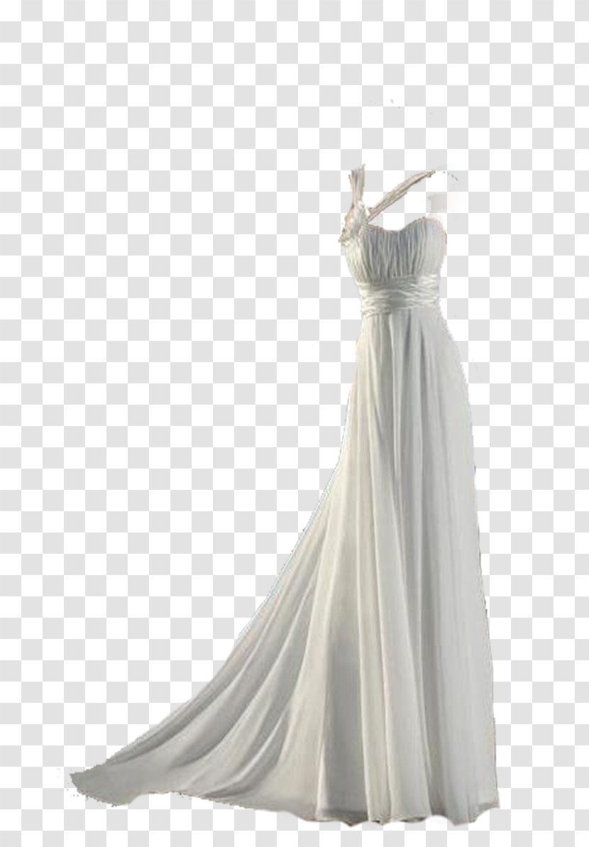 Wedding Dress Gown Clothing Formal Wear - Satin - Dresses Transparent PNG