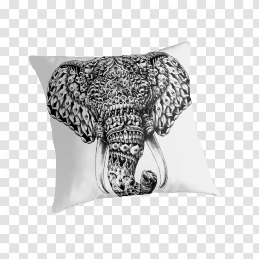 T-shirt Elephant Printing Canvas Print Redbubble - Mammal - Head Transparent PNG
