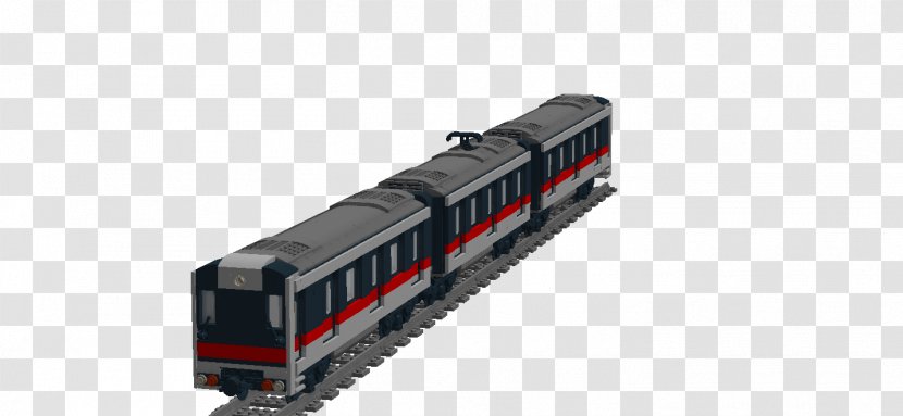 Train Rail Transport Passenger Car Rapid Transit Railroad - Lego Group - Metro Transparent PNG