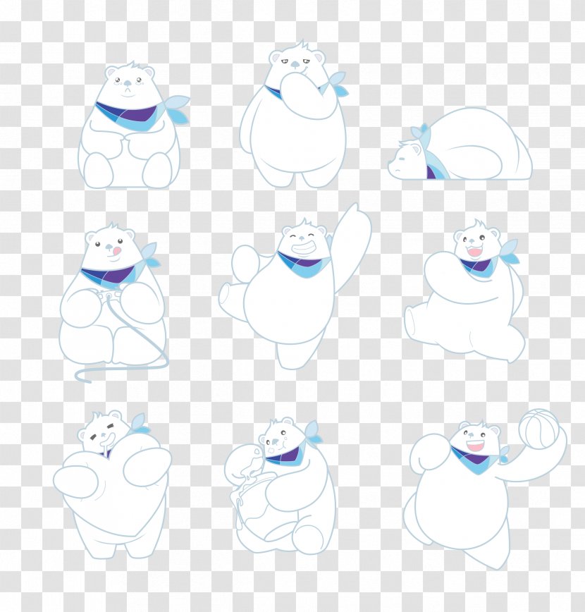 Vertebrate Clip Art Product Drawing /m/02csf - Nose - Ice Bear Transparent PNG