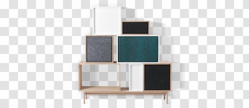 Shelf Muuto Acoustic Board Light Fixture - Sideboard - Design Transparent PNG