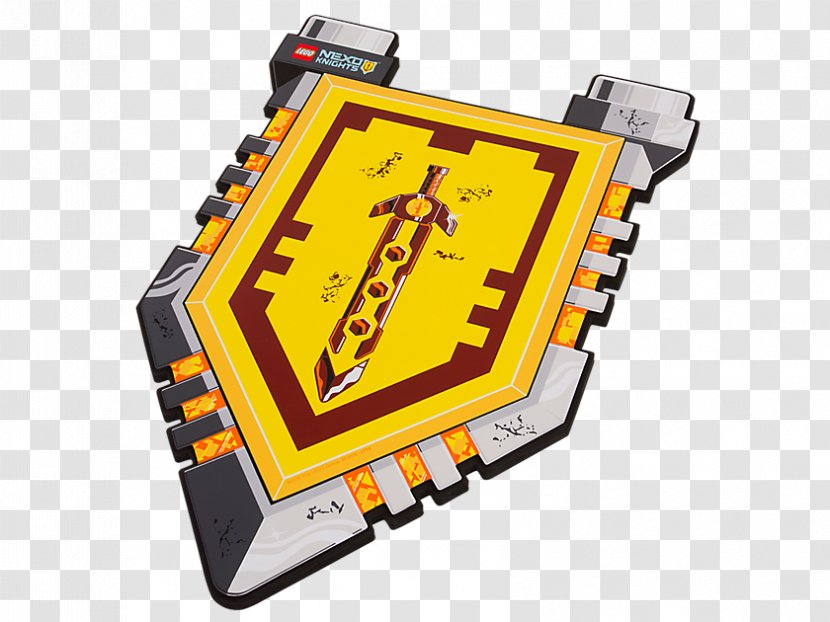 LEGO Store The Book Of Monsters (LEGO NEXO Knights) Shield - Part 2 - Knight Transparent PNG