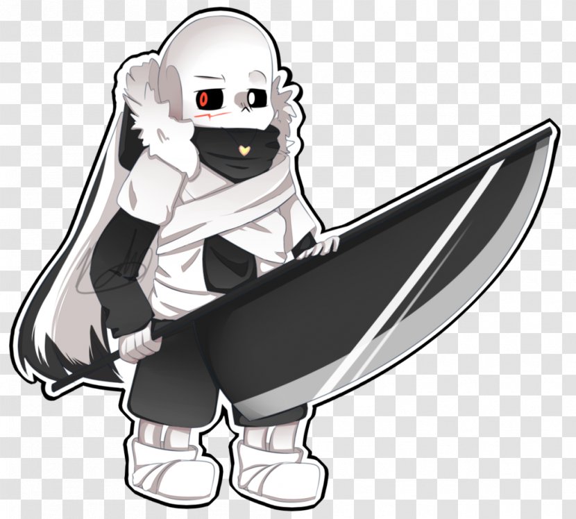 Undertale Youtube Sans Drawing Video Black Long Knife Transparent Png - error plays roblox w inky sans part 2 youtube