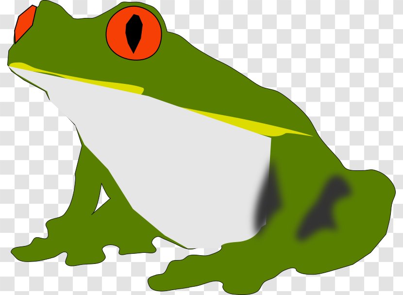 Frog Clip Art - Grass - Amphibian Transparent PNG
