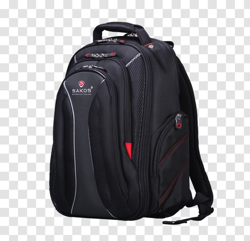 Bag Backpack Black Laptop Transparent PNG